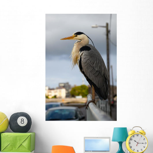 Grey Heron Wall Decal