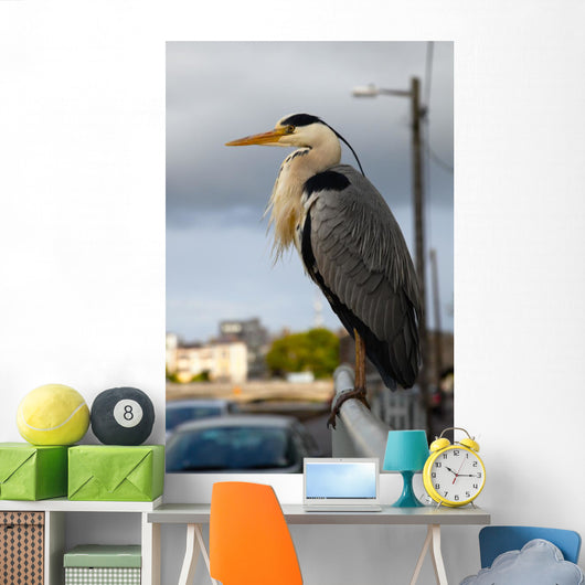 Grey Heron Wall Decal