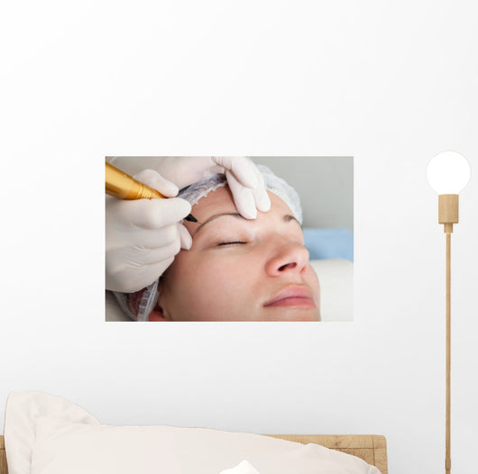 Permanent Makeup Wall Decal