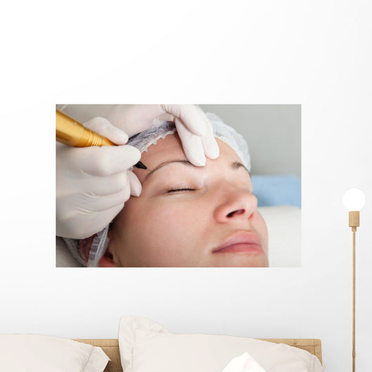Permanent Makeup Wall Decal
