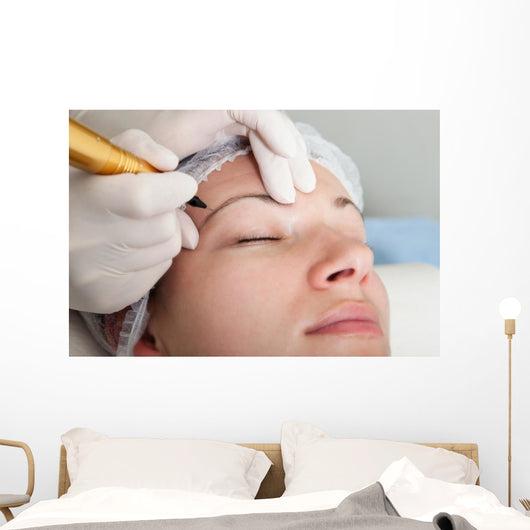 Permanent Makeup Wall Decal