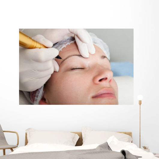 Permanent Makeup Wall Decal