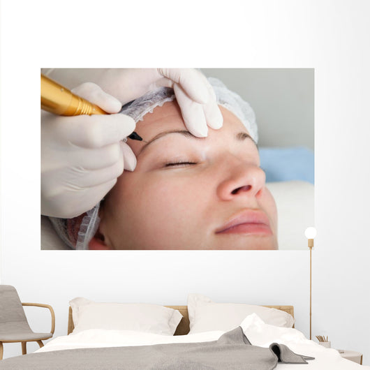 Permanent Makeup Wall Decal
