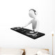 DJs Work Wall Decal