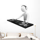 DJs Work Wall Decal