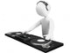 DJs Work Wall Decal