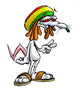 Rat Rasta 01 Wall Decal