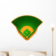 Illustration Baseball Field Wall Decal