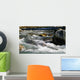 Wild River and Rocks Wall Decal