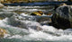 Wild River and Rocks Wall Decal