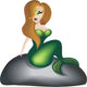 Mermaid Wall Decal Design 1