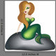 Mermaid Wall Decal Design 1