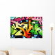 Classic Text Graffiti Wall Decal
