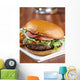 Gourmet Cheeseburger Wall Decal