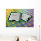 Modern CPUs Silicon Wafer Wall Decal