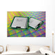 Modern CPUs Silicon Wafer Wall Decal
