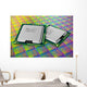 Modern CPUs Silicon Wafer Wall Decal