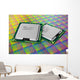Modern CPUs Silicon Wafer Wall Decal