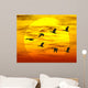 Flying Ducks Wall Decal