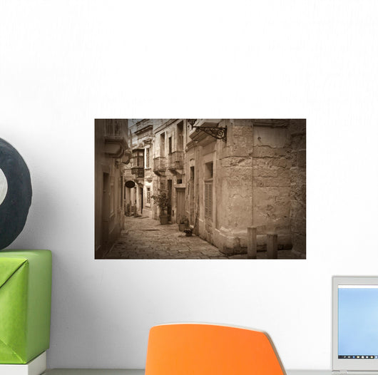 Retro Photo Old Narrow Wall Decal