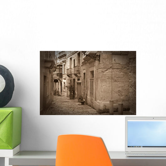 Retro Photo Old Narrow Wall Decal