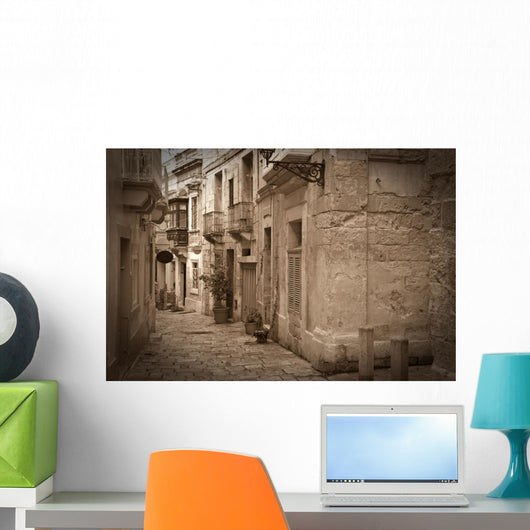 Retro Photo Old Narrow Wall Decal