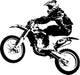 Motocross Jumper Wall Decal