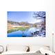River Winter Season Wall Decal