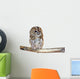Perched Owl Wall Decal