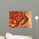 Pepperoni Pizza Closeup Wall Decal