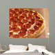 Pepperoni Pizza Closeup Wall Decal