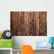 Wood and Floral Element Wall Decal