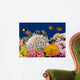 Underwater Life Hard-coral Reef Wall Decal