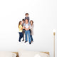 Joyful Family Five Wall Decal