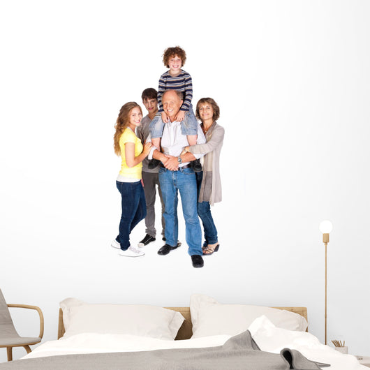 Joyful Family Five Wall Decal