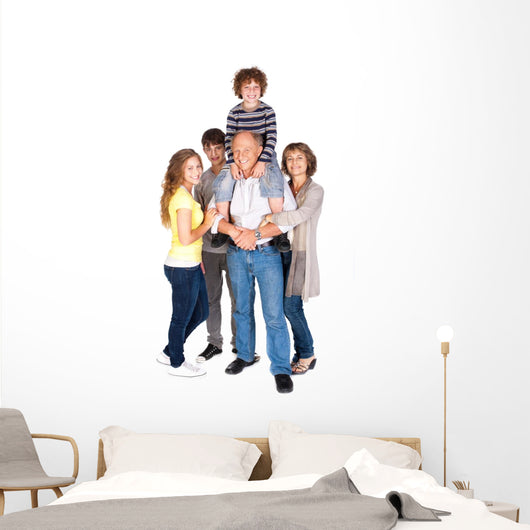 Joyful Family Five Wall Decal