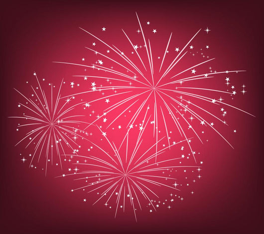 Starry Firework Wall Decal