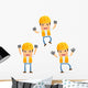 Cartoon Construction Builders Wall Stickers Wall Decal