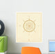 Compass Wind Rose Wall Decal