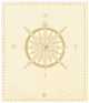 Compass Wind Rose Wall Decal