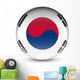South Korea Wall Decal