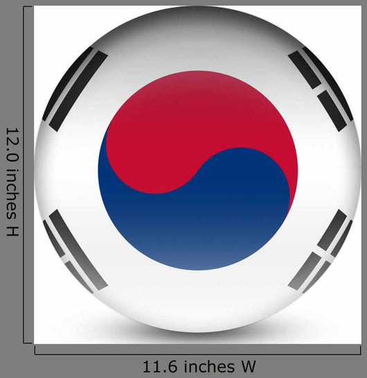 South Korea Wall Decal