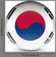 South Korea Wall Decal