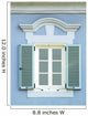 Window Wall Decal Design 3