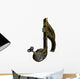 Metal Steampunk Music Note Wall Decal
