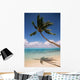 Palm Tree Bora Bora Wall Decal