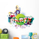 Party Illustration Wall Decal Design 2