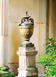 Burial Urn Cemetery Wall Decal