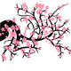 Tree Blossom Wall Decal Design 1