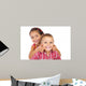 Two Funny Smiling Little Wall Decal